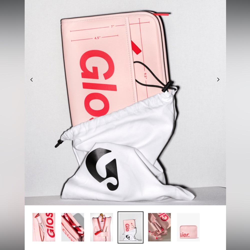 Glossier Makeup Bag